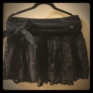 Gilly Hicks velvet skirt